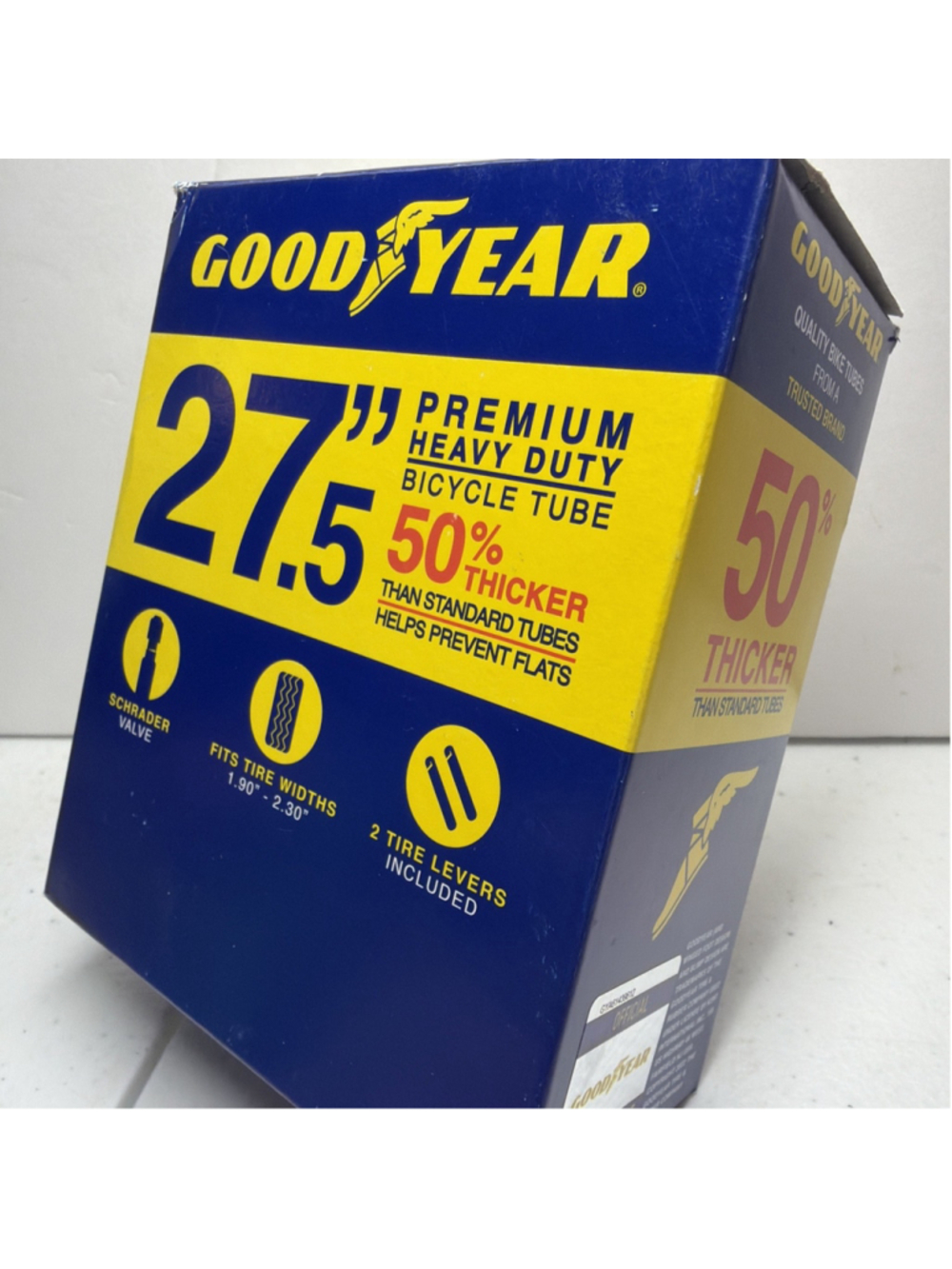Goodyear Good Year 27.5" x 1.9-2.3 Heavy Duty Bicycle Inner Tube 50% Thicker